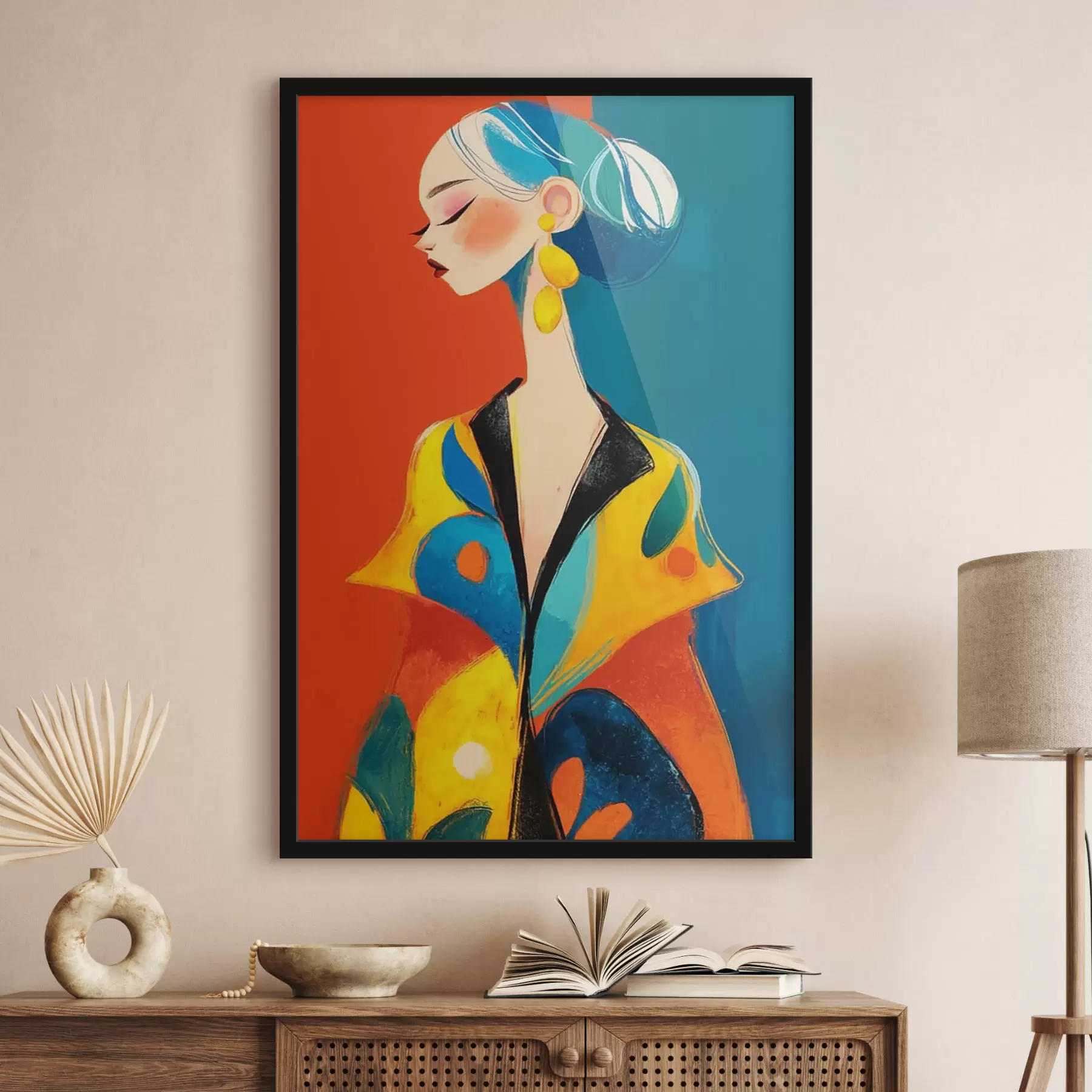 fotószőnyeg Női portré f47831