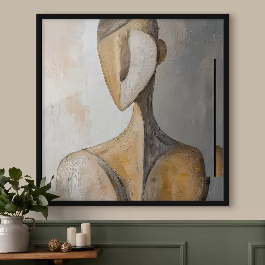 fotószőnyeg Stilizált női alak f47838