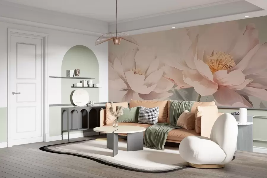 fotószőnyeg Pünkösdi rózsa w05077