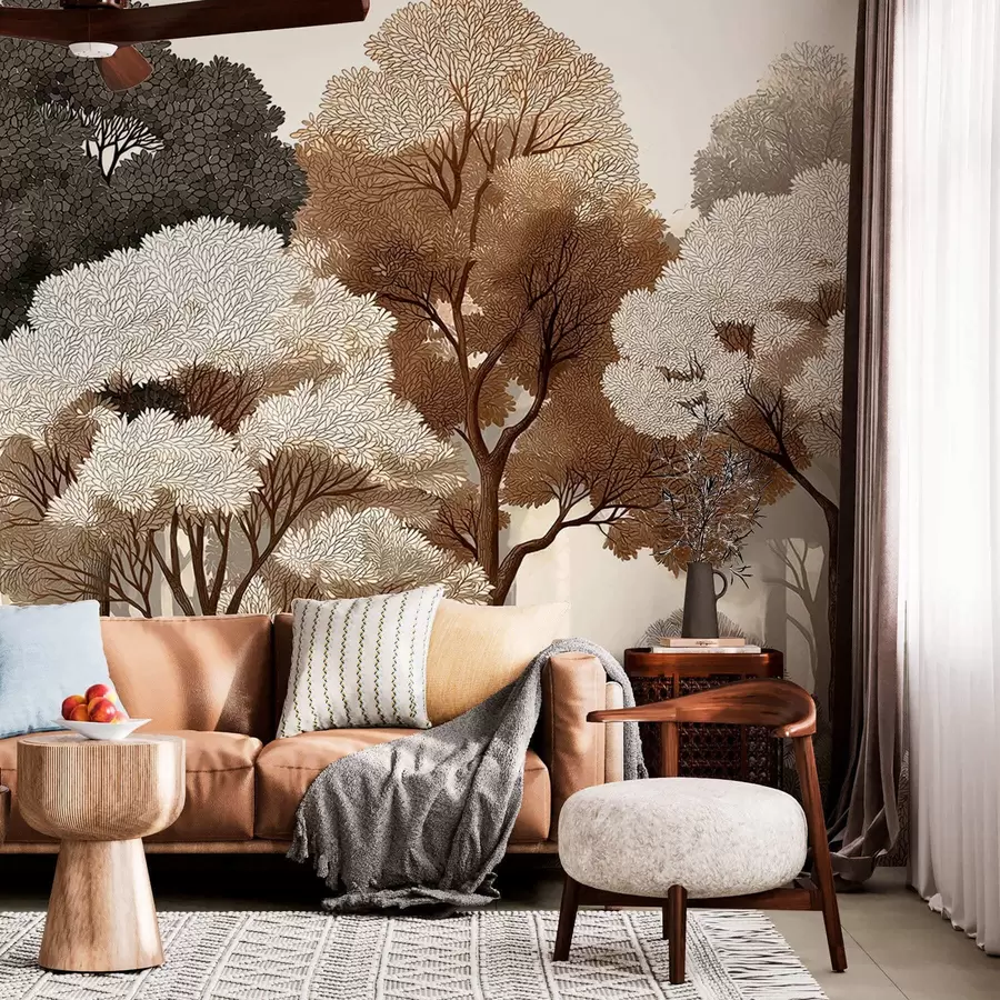 fotószőnyeg Lombhullató erdő w05198v1