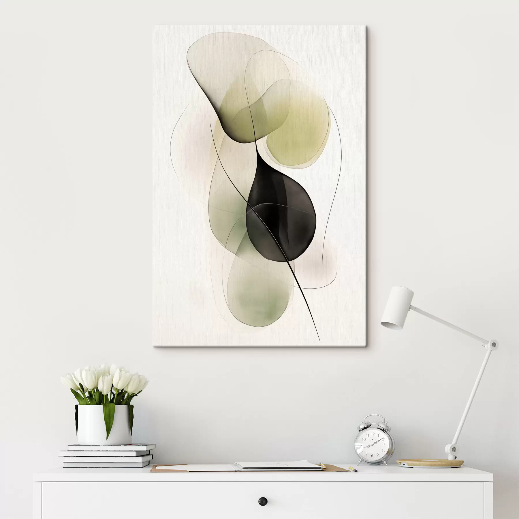 fotótapéta Absztrakt vonalak és formák s47925