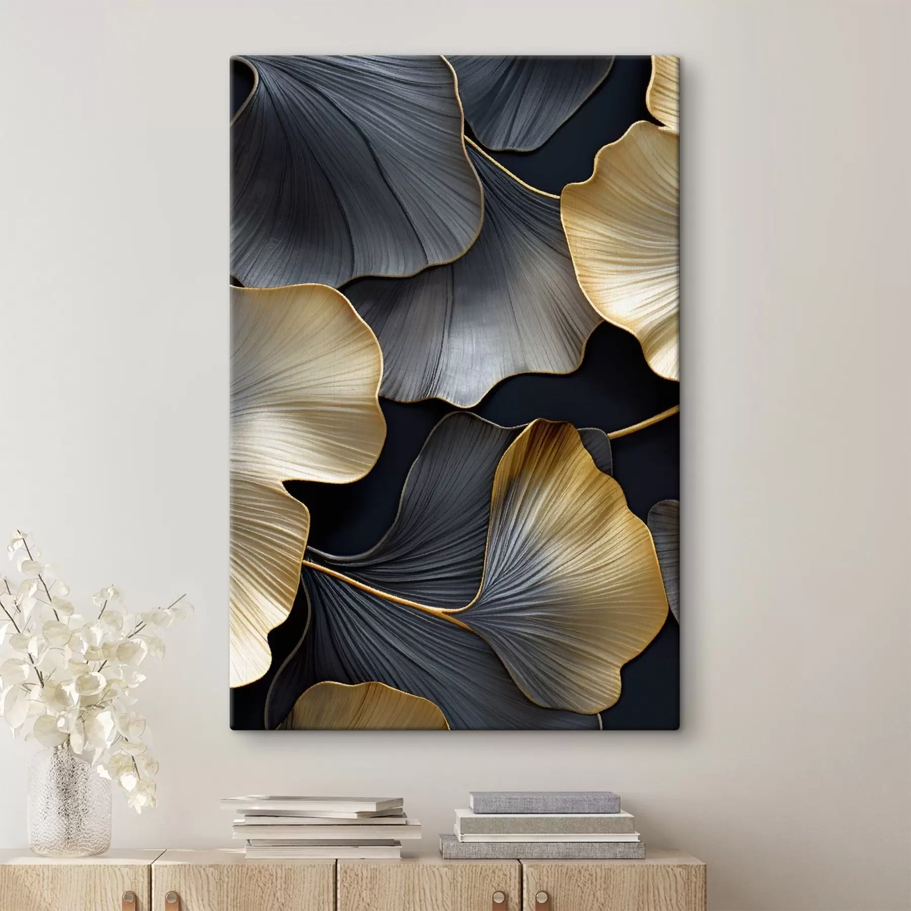 fotótapéta Ginkgo levelek s48006