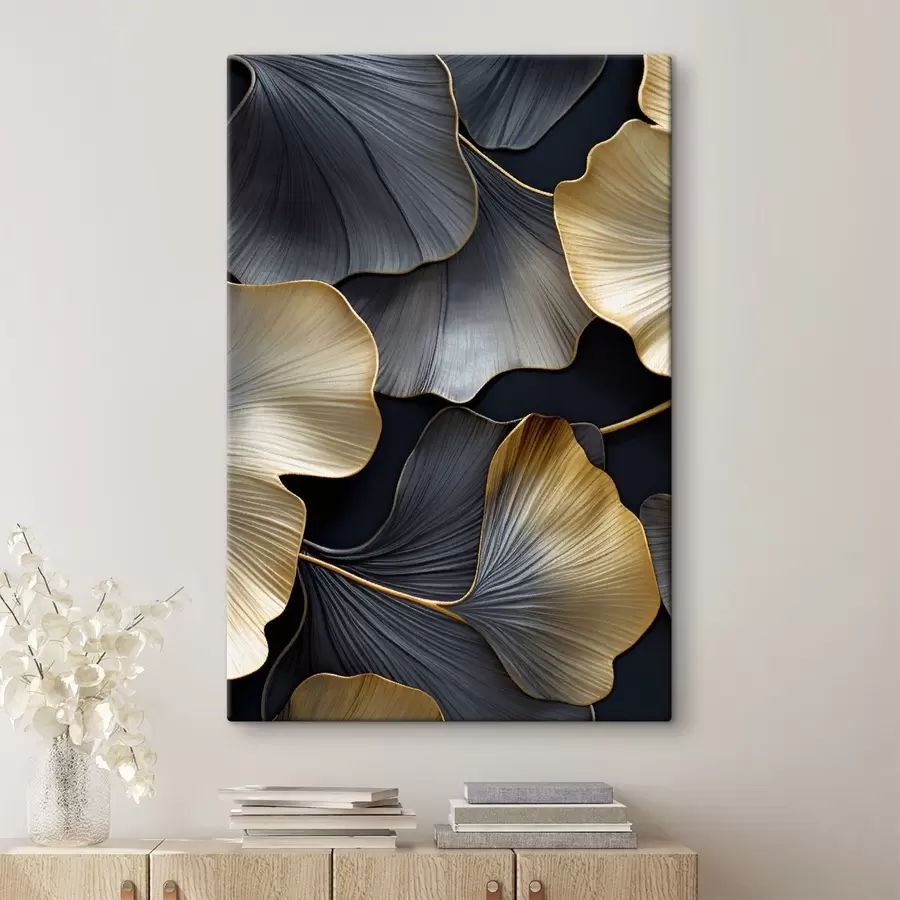 fotótapéta Ginkgo levelek s48006