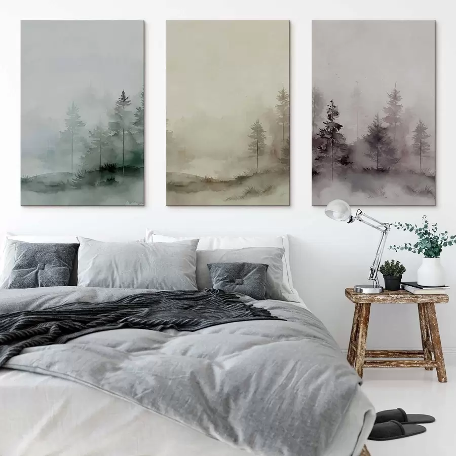 fotótapéta A tűlevelű erdők sokszínűsége m30044