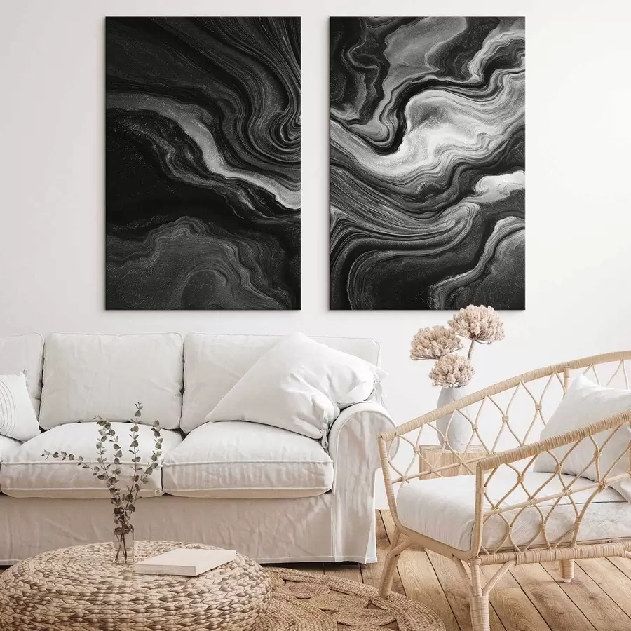 fotótapéta Absztrakt foltok, folyadék m30045