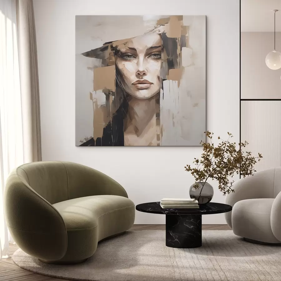 fotótapéta Absztrakt portré s48051