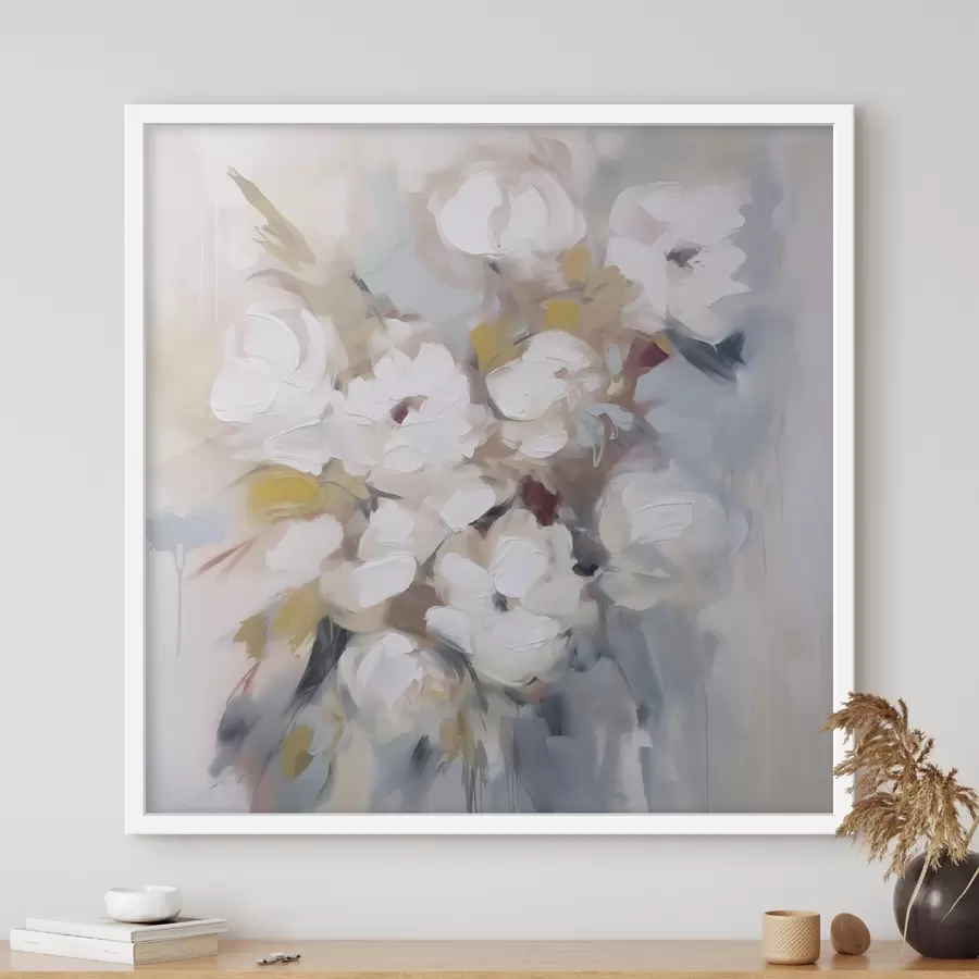 fotószőnyeg Absztrakt virágok f48046