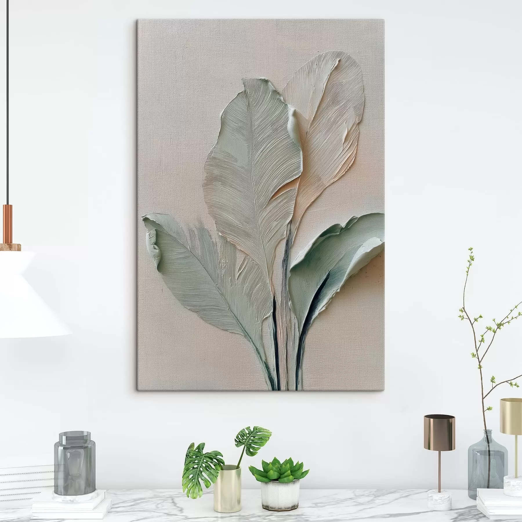 fotótapéta Absztrakt levelek s48130