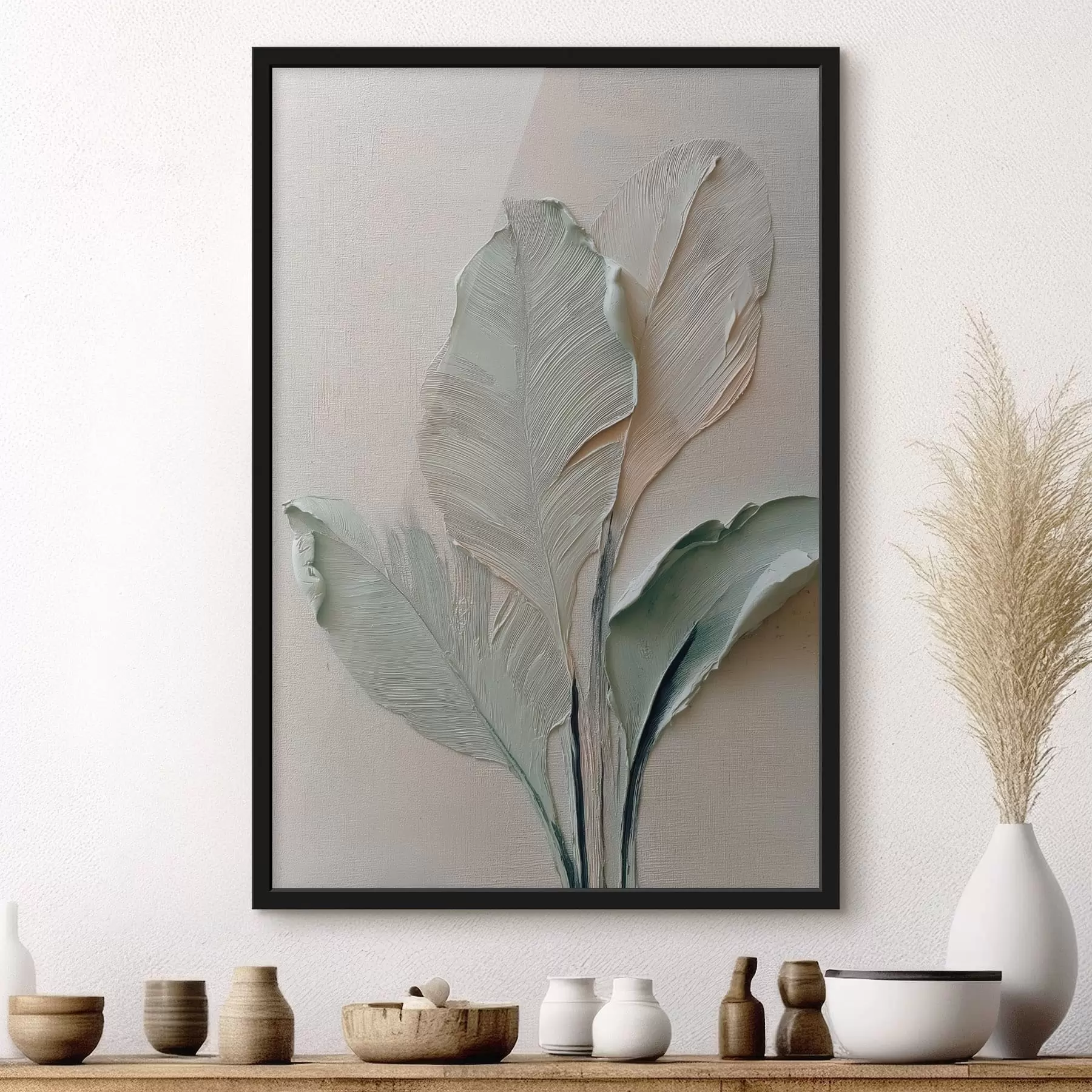 fotószőnyeg Absztrakt levelek f48130