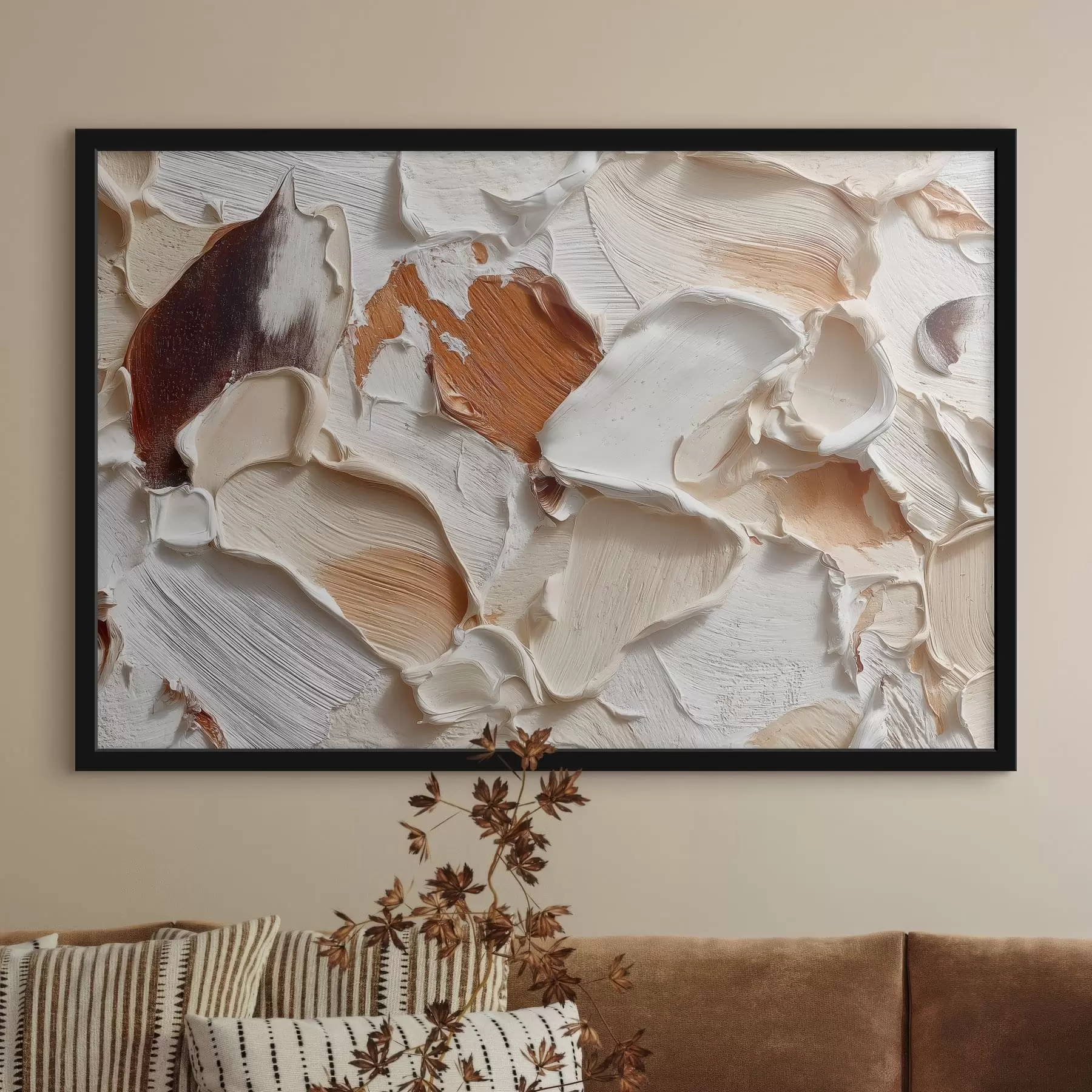 fotószőnyeg Ecsetvonások f48141