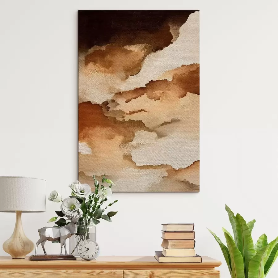 fotótapéta absztrakt réteges akvarell kompozíció s48070