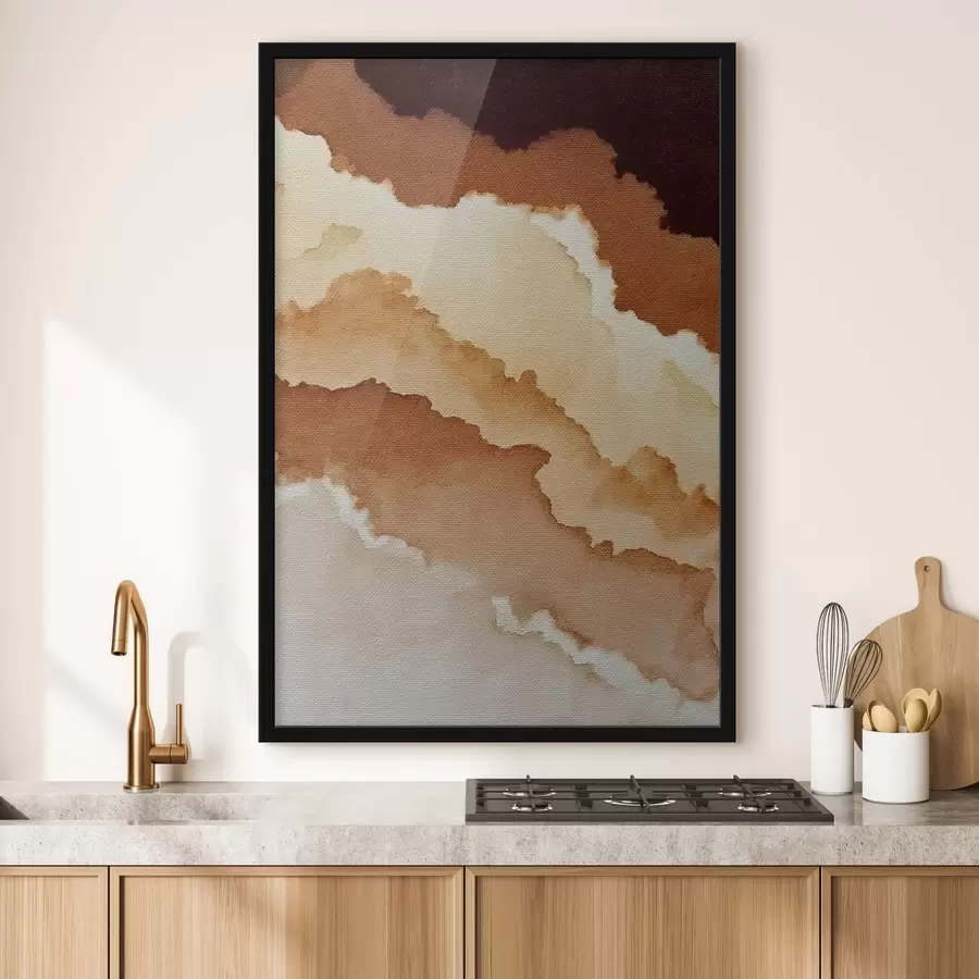 fotószőnyeg absztrakt réteges akvarell kompozíció f48071