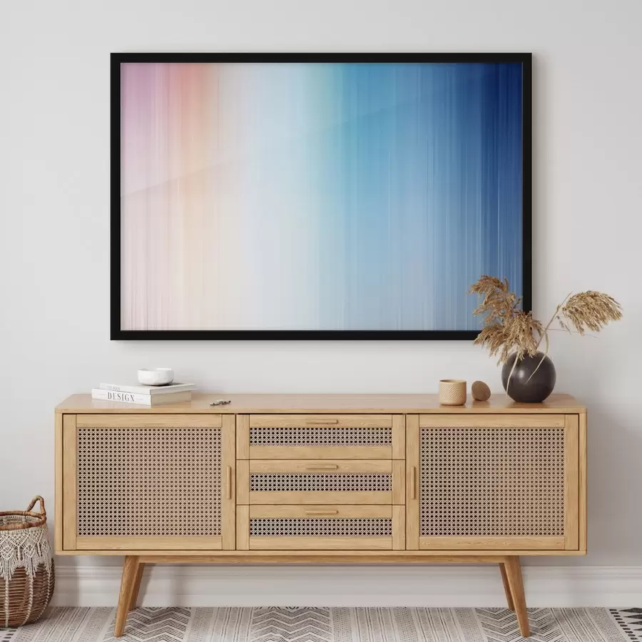 fotószőnyeg Sima átmenet a meleg színekről a kékre f48090