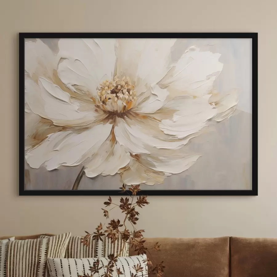 fotószőnyeg Közelkép könnyű textúrájú virágról f48092