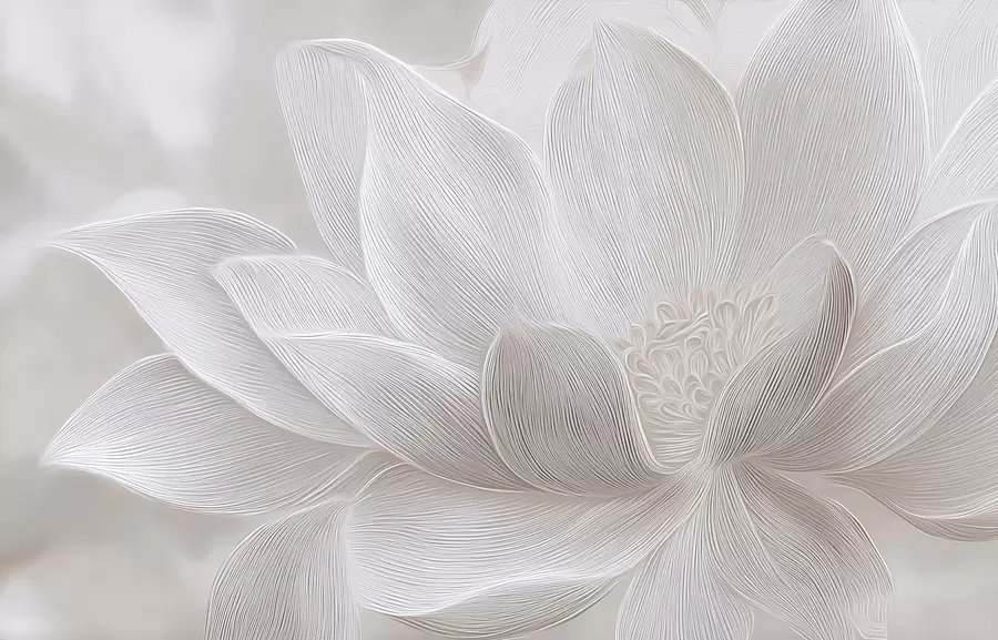 fotószőnyeg Absztrakt, áramló hullámok világos bézs árnyalatokban w05266