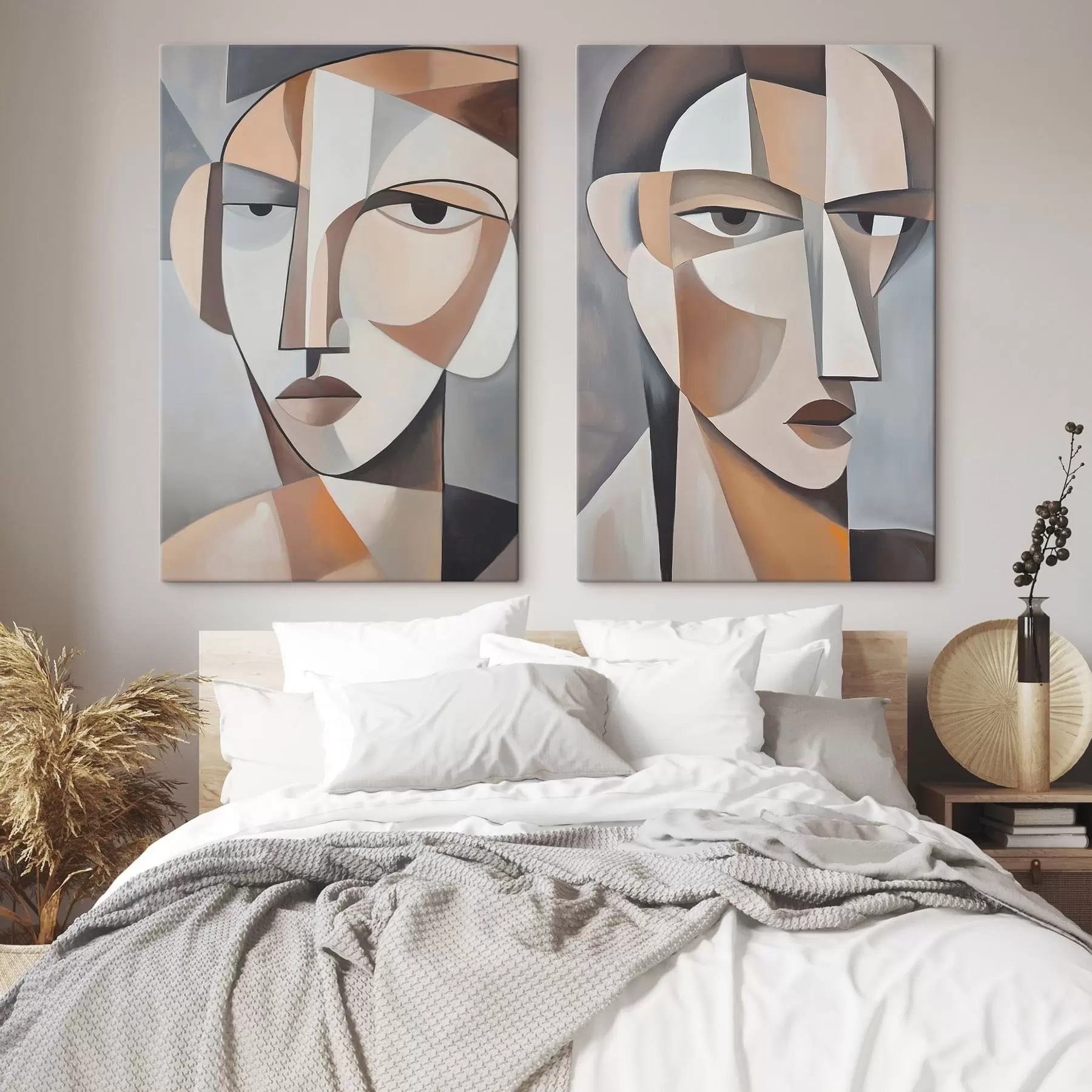 fotótapéta Modern kubista portrék  m30065