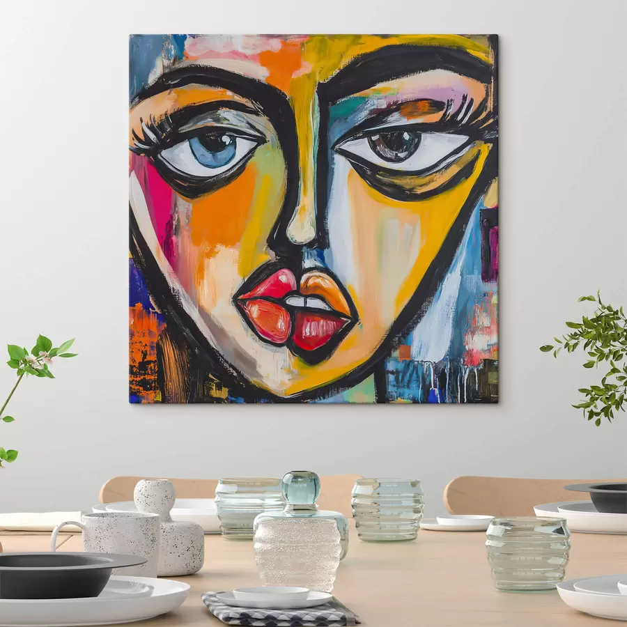 fotótapéta Absztrakt portré s47784