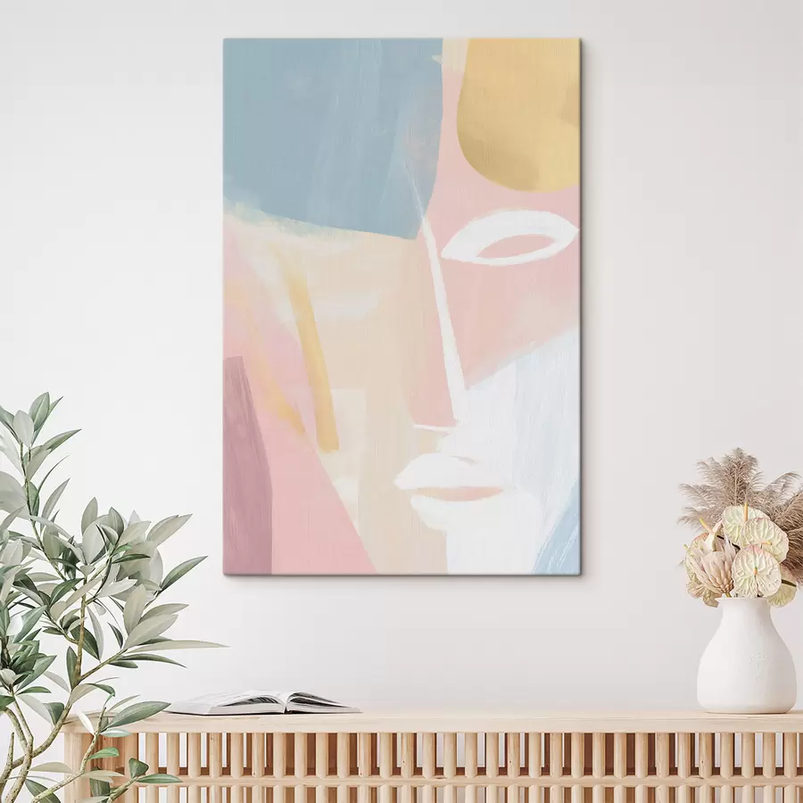 fotószőnyeg Absztrakt arc s48011