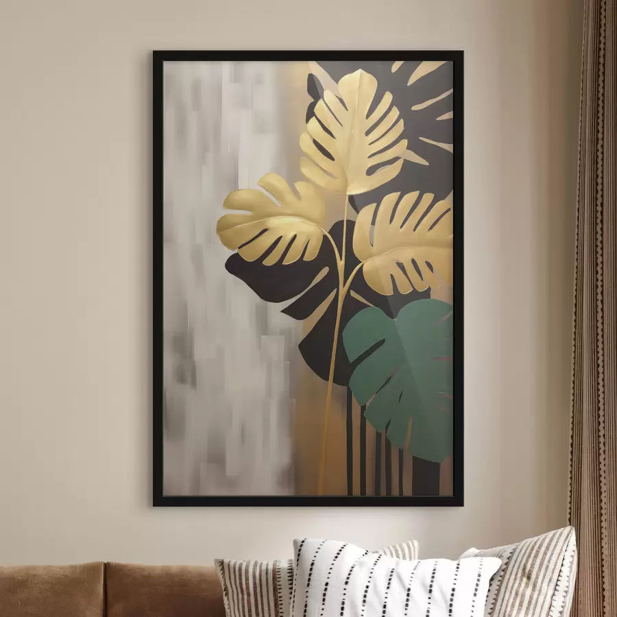 fotószőnyeg Trópusi levelek f47782