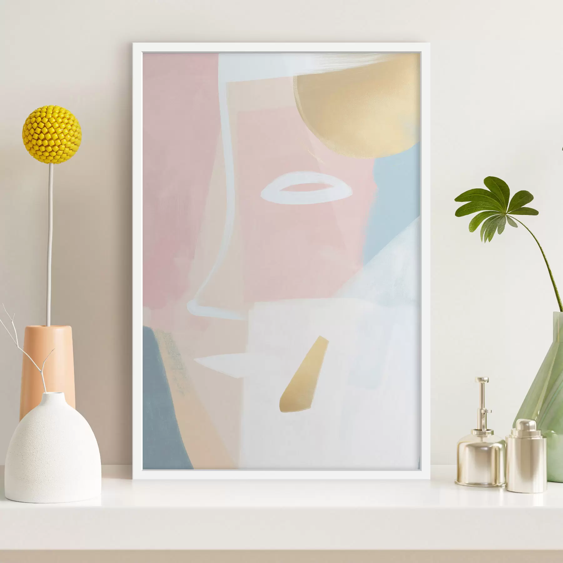 fotószőnyeg Absztrakt arc f47785