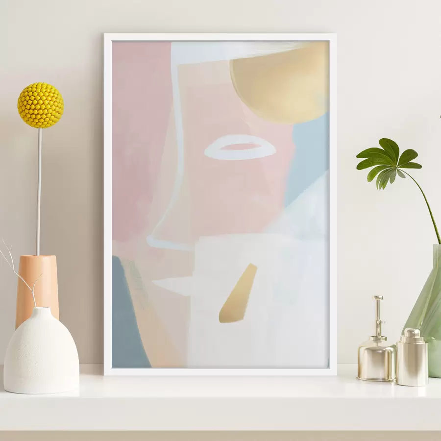 fotószőnyeg Absztrakt arc f47785