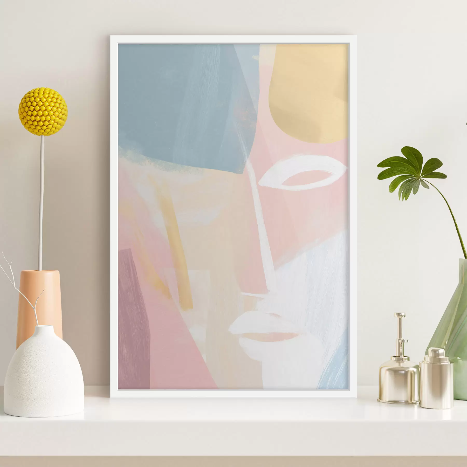 fotószőnyeg Absztrakt arc f48011