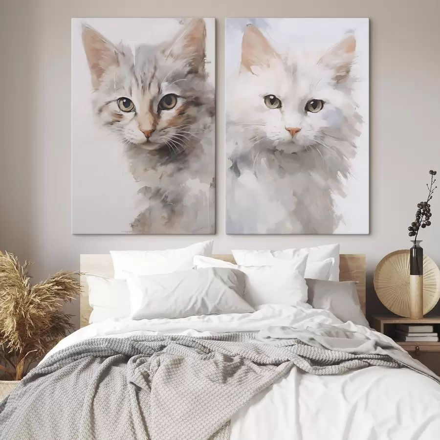 fotótapéta Macska utánzat festmény m30119