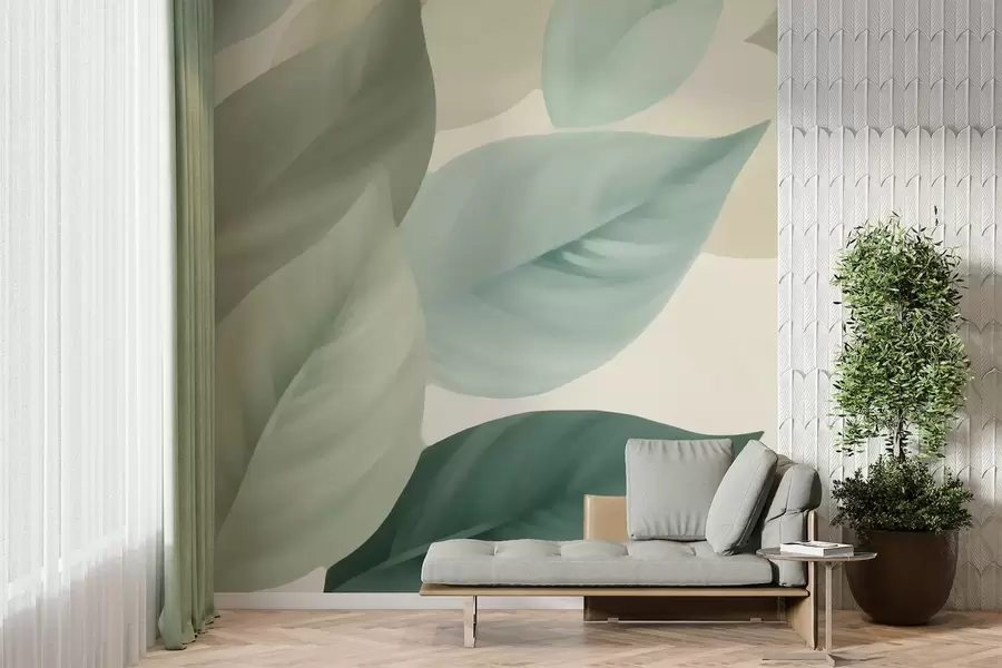 fotószőnyeg Nagy levelek w05107