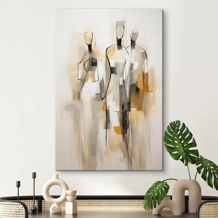 fotótapéta Absztrakt sziluettek s48173