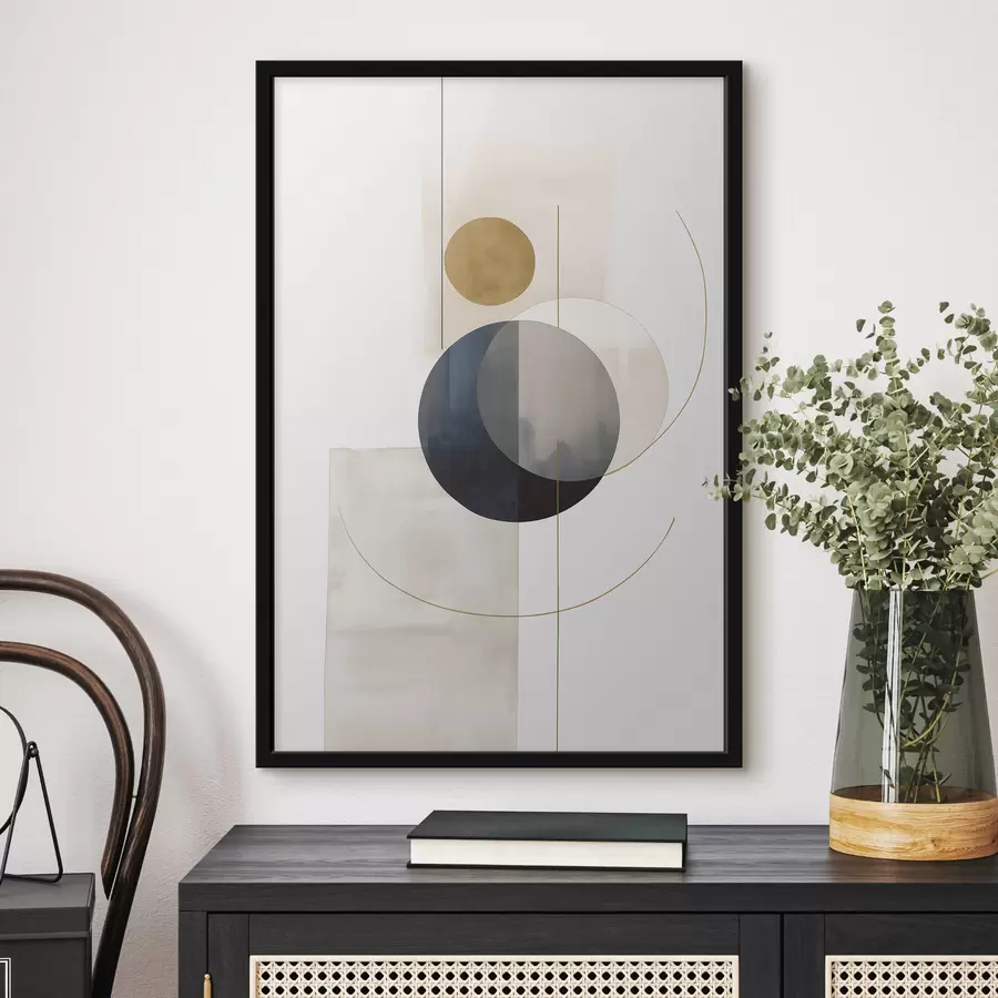 fotószőnyeg Absztrakt körökkel f48018