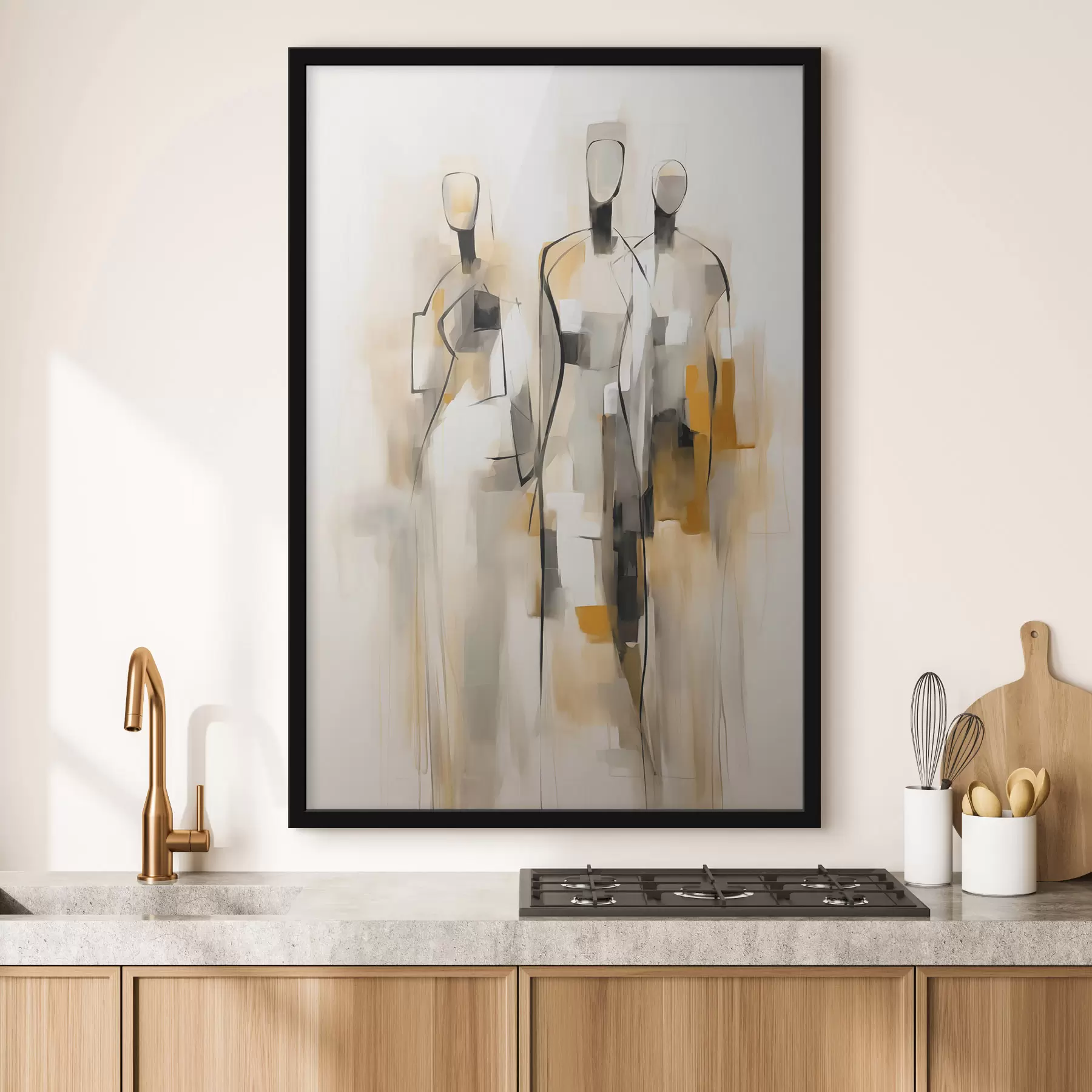 fotószőnyeg Absztrakt sziluettek f48173