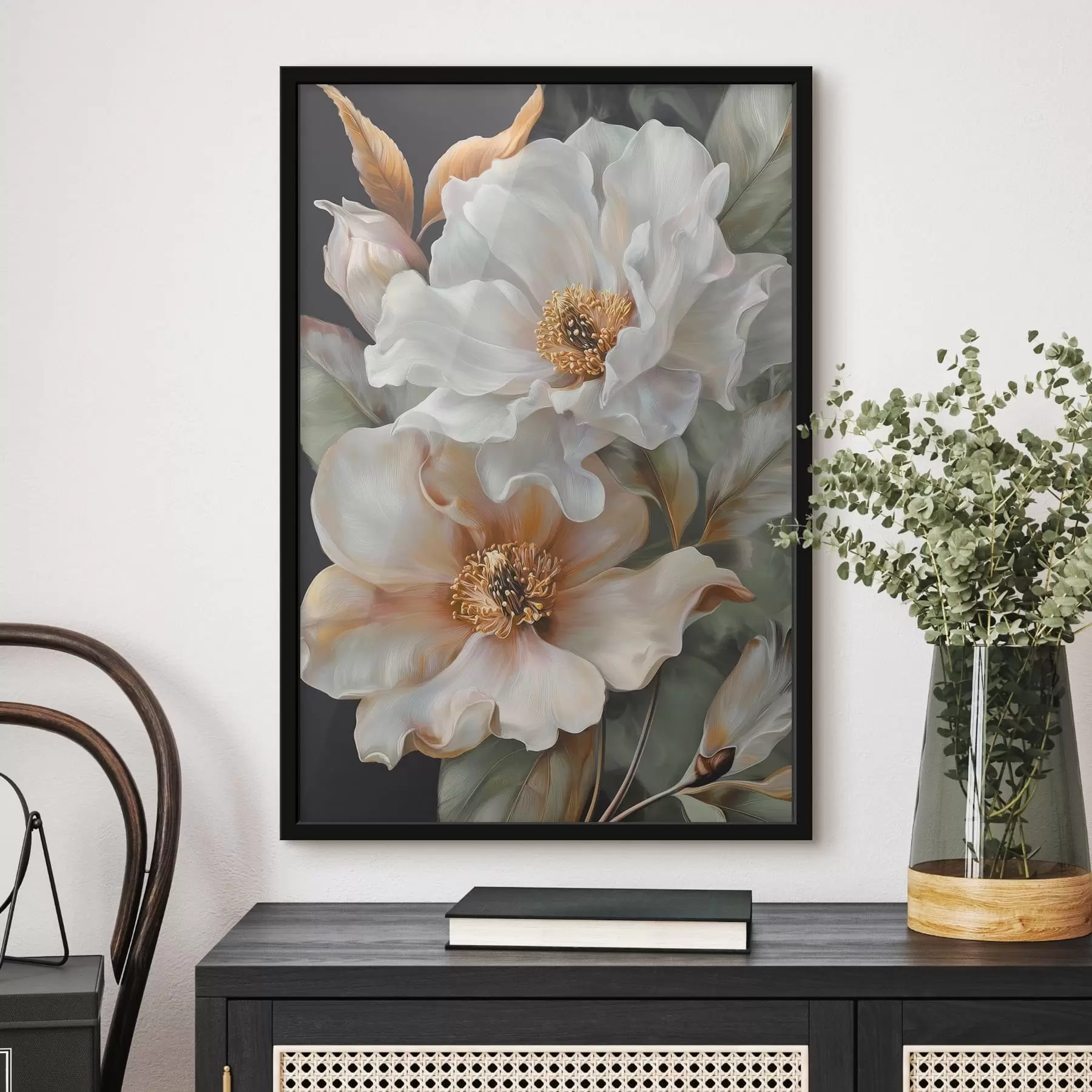 fotószőnyeg Nagy virágok f48216