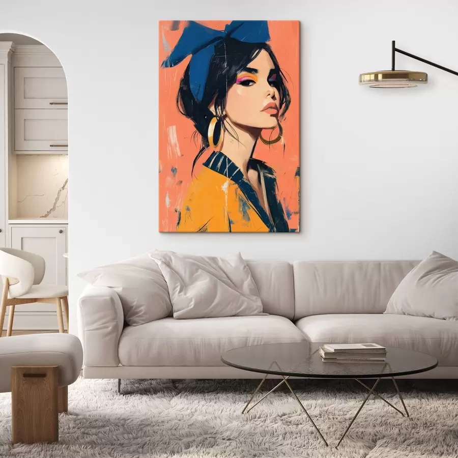 fotótapéta Egy lány portréja s48246