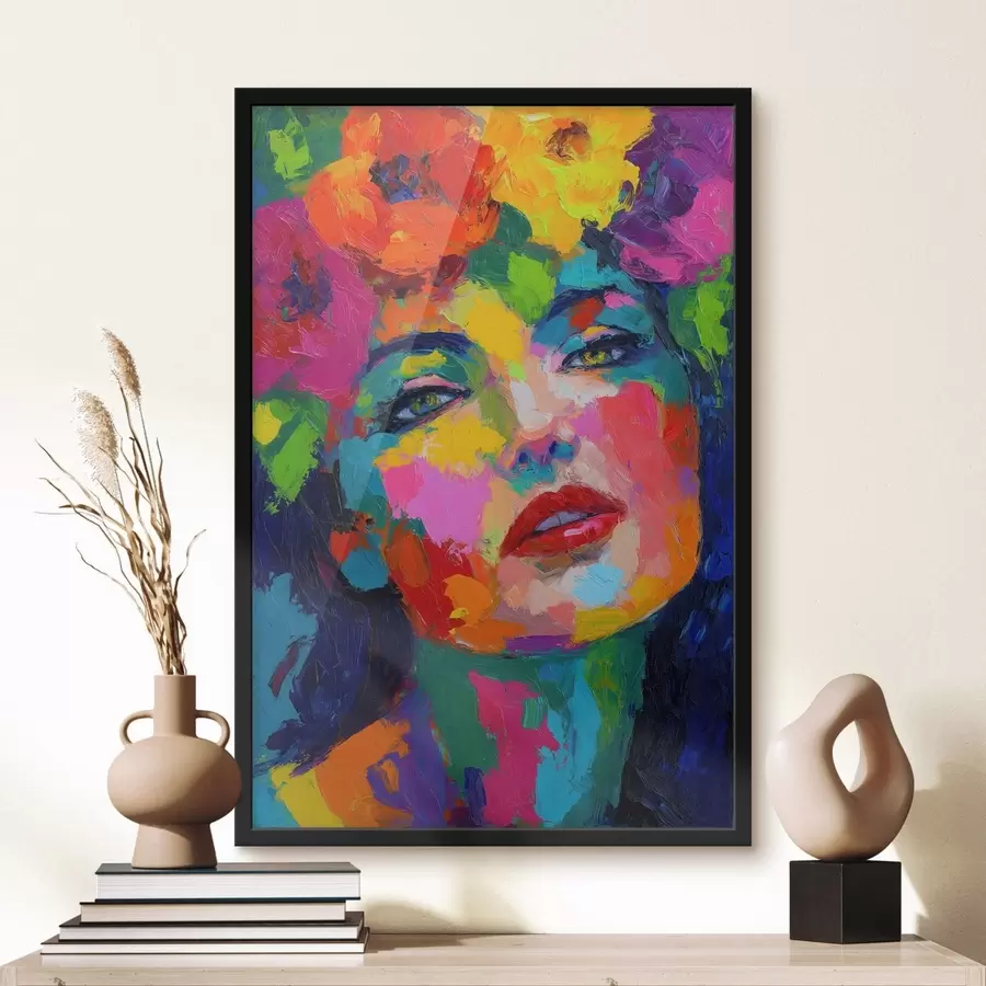 fotószőnyeg Egy lány portréja f48229