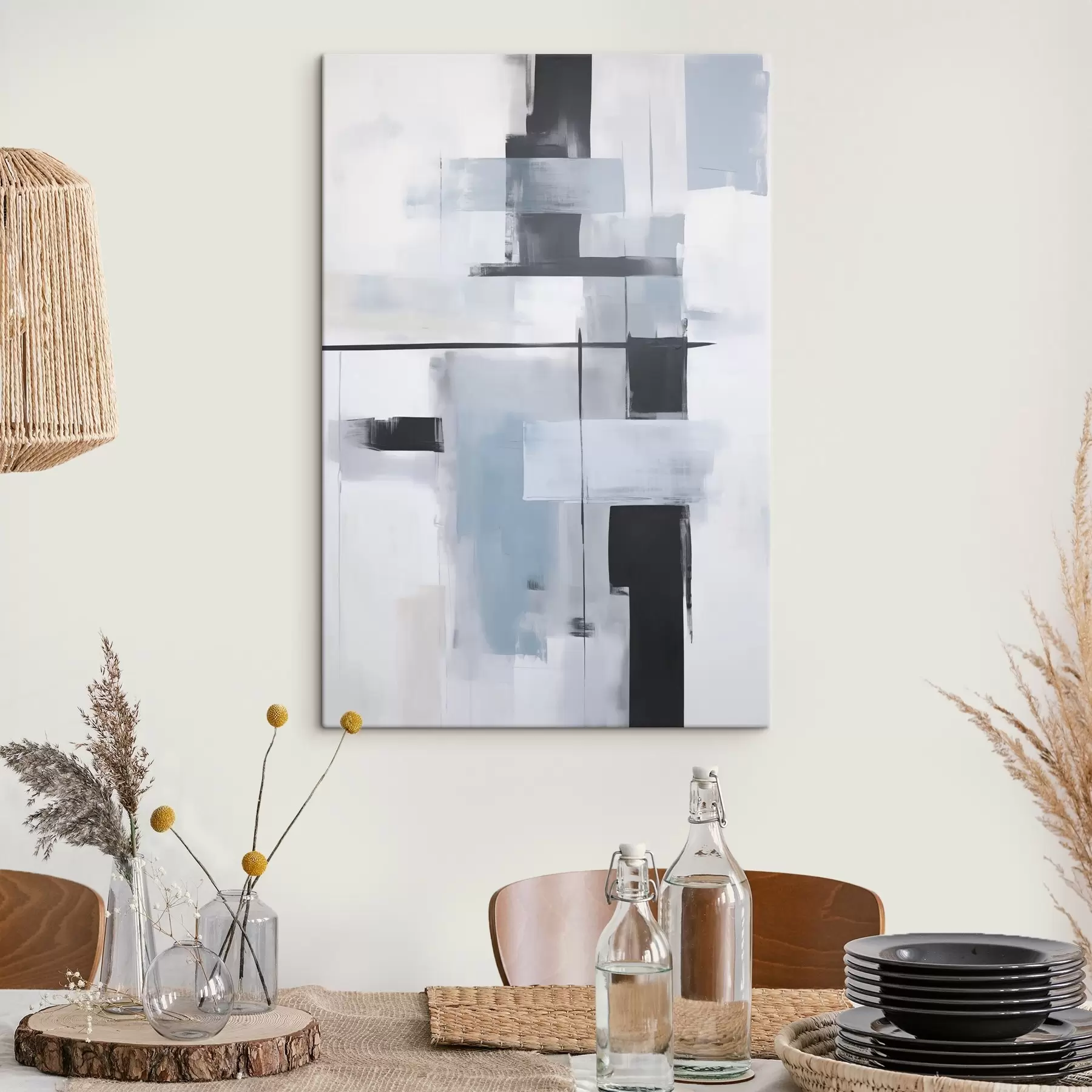 fotótapéta Modern absztrakció utánzata festészet s48261