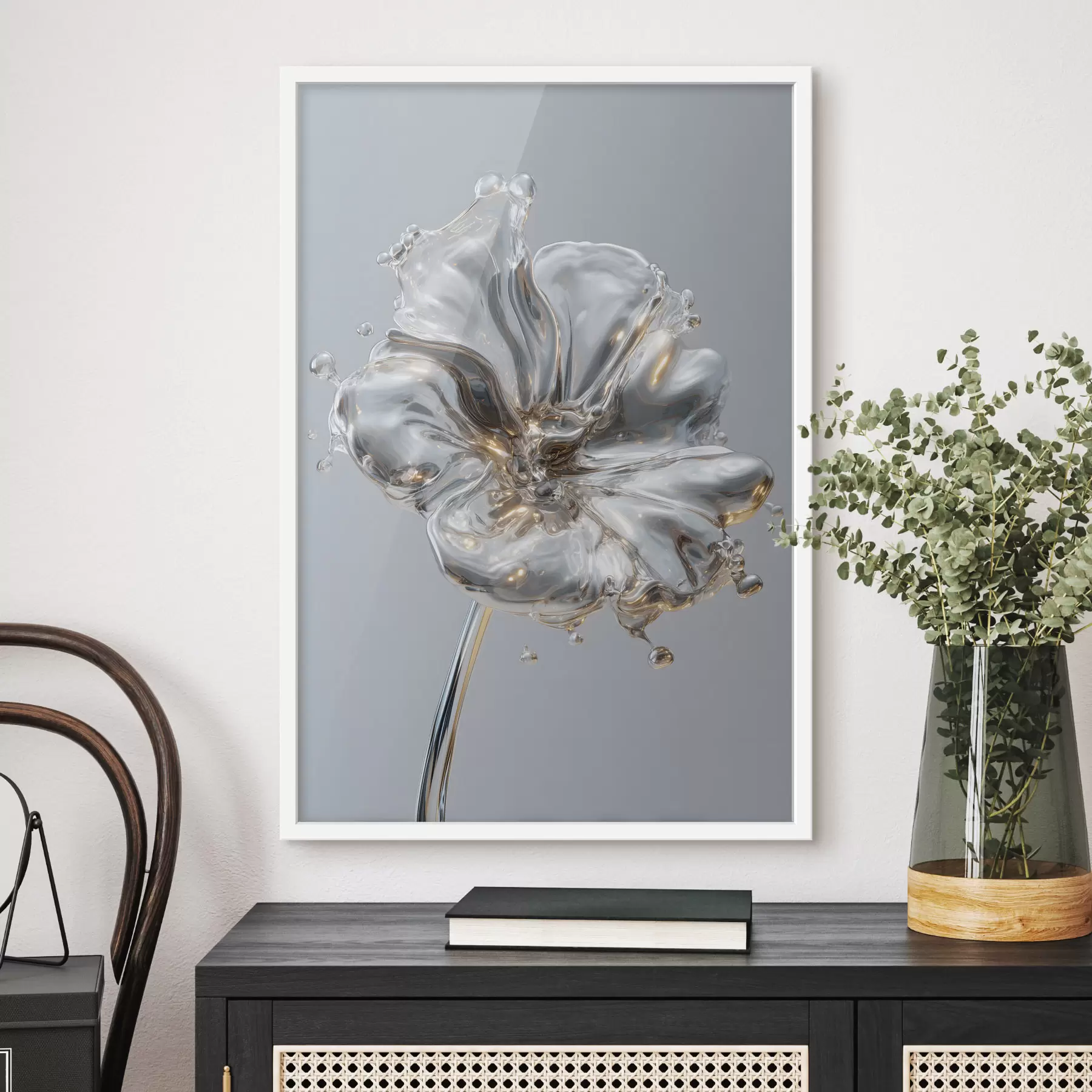 fotószőnyeg virág folyékony textúrájú stílusban f47955