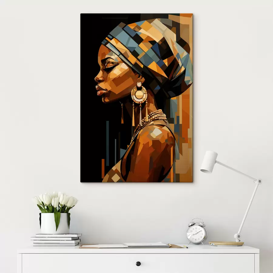 fotótapéta Női absztrakt portré s48299