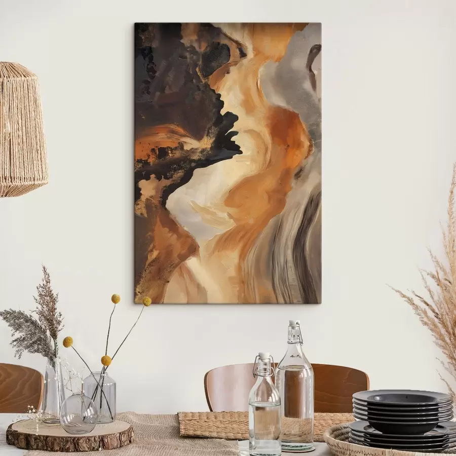 fotótapéta Absztrakt ecsetvonások s48302