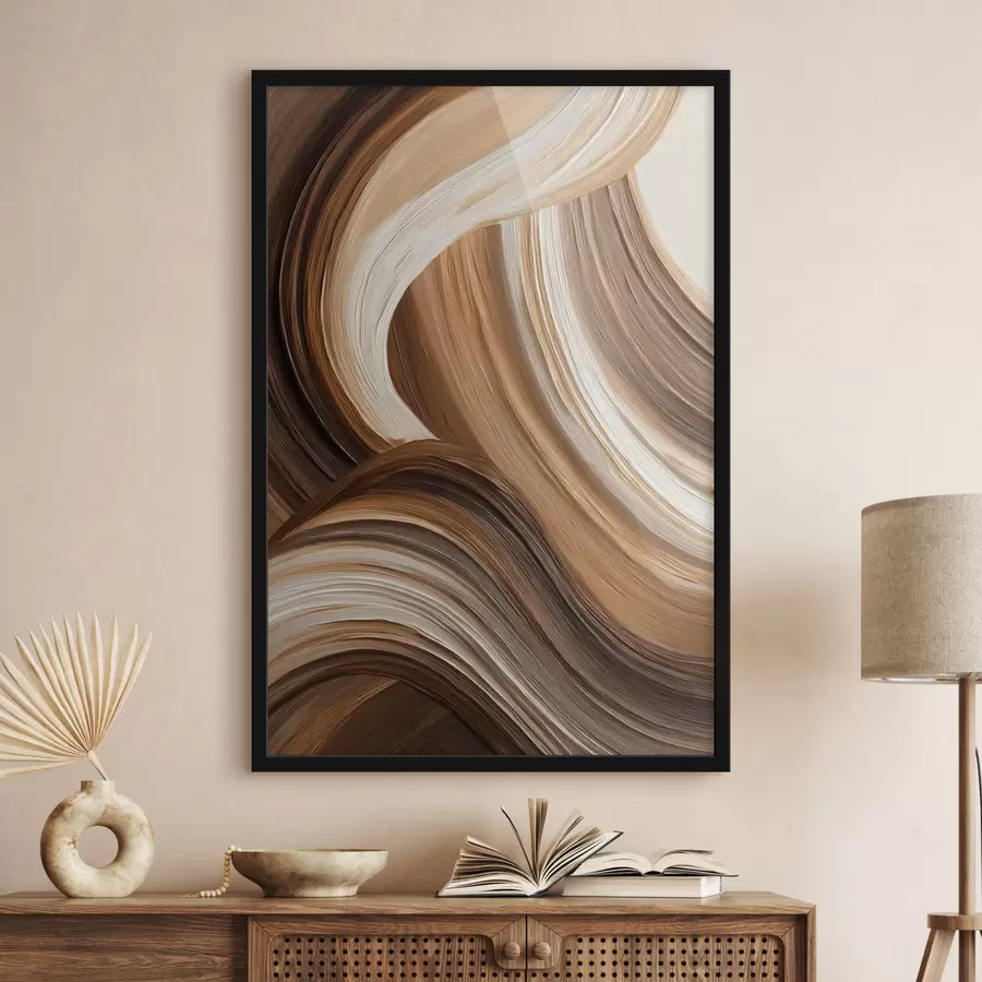 fotószőnyeg Absztrakt ecsetvonások f48306