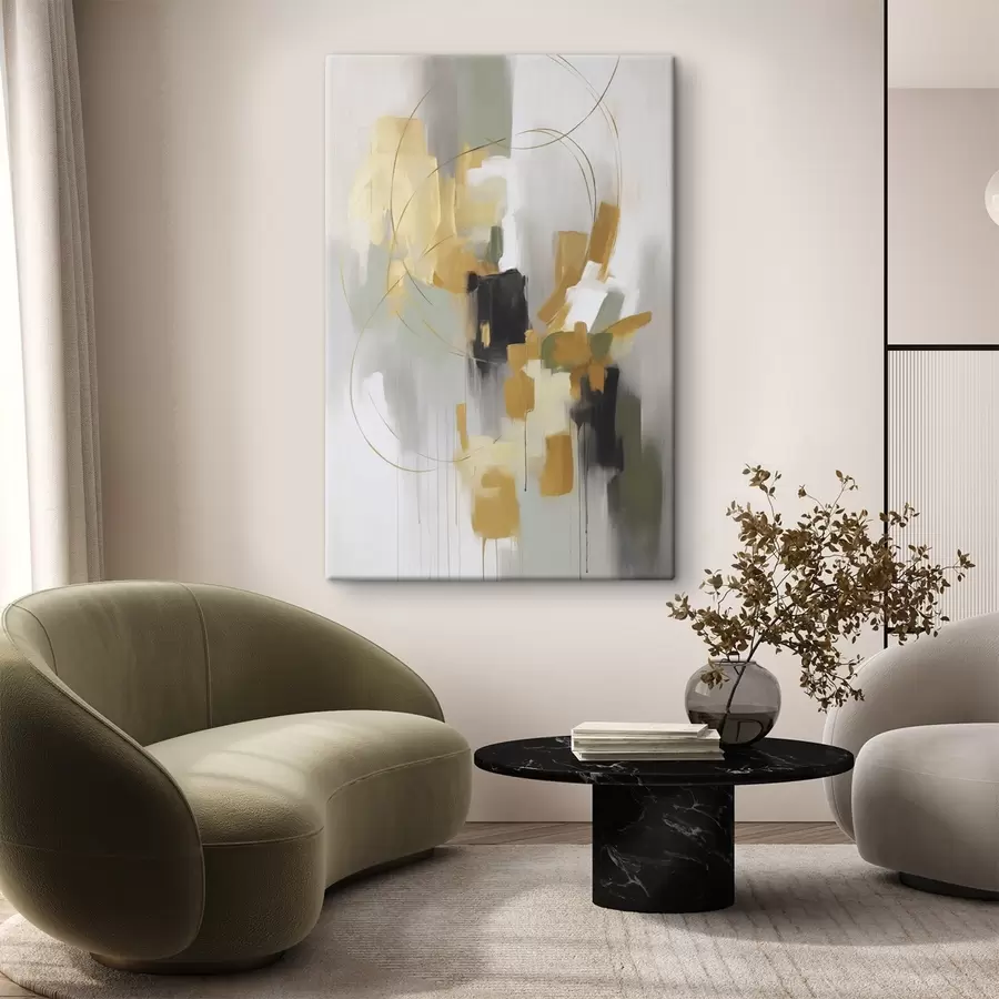 fotótapéta Absztrakció utánzata festészet s48324