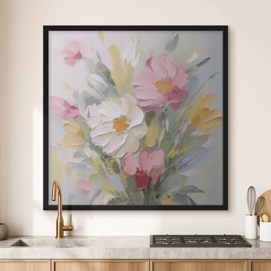 fotószőnyeg Virágcsokor festmény utánzat f48317