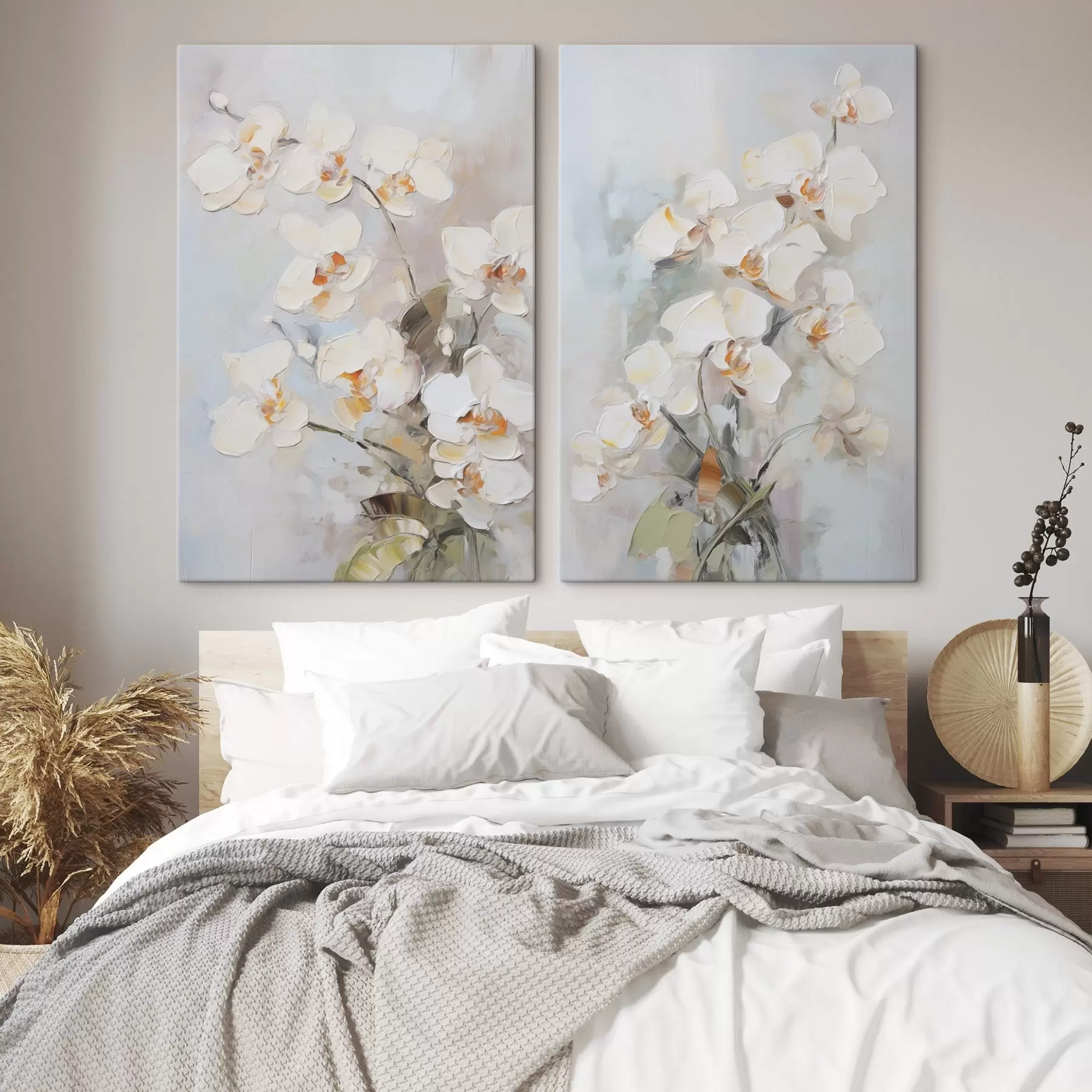 fotótapéta Orchideák utánzat festmény m30187