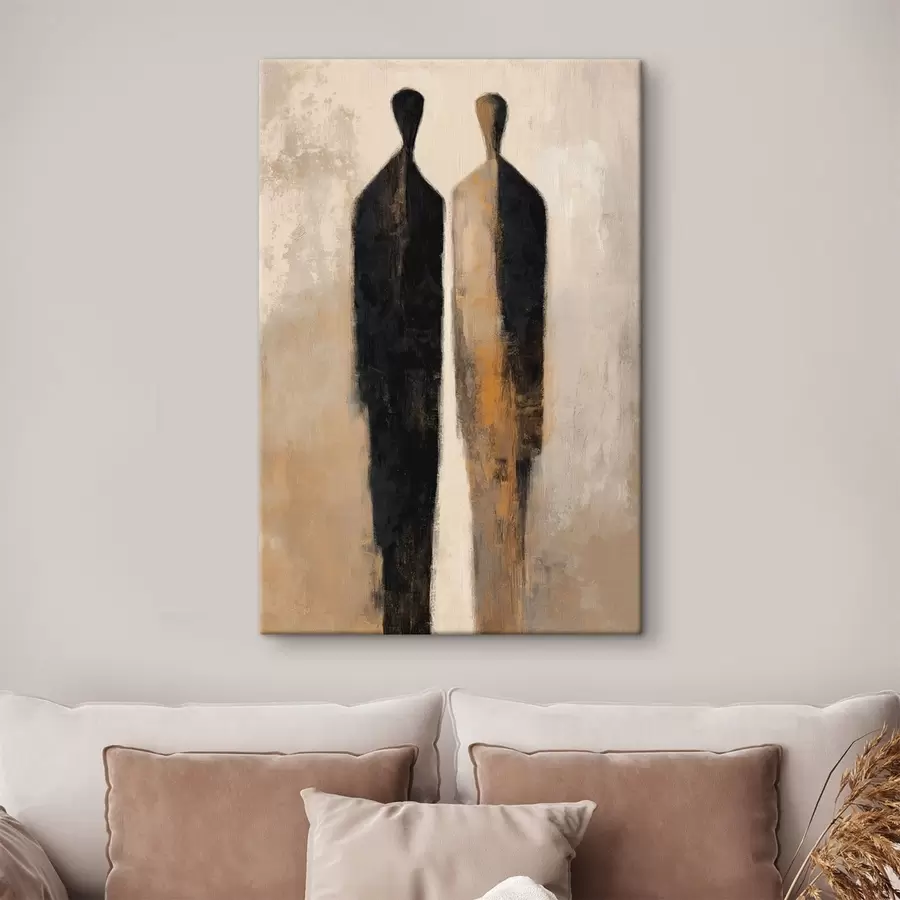 fotótapéta Absztrakt sziluettek s48369