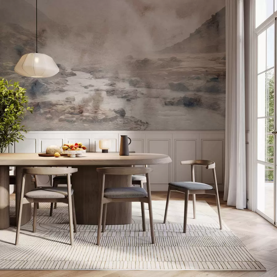 fotószőnyeg A csendes köd völgye w05363