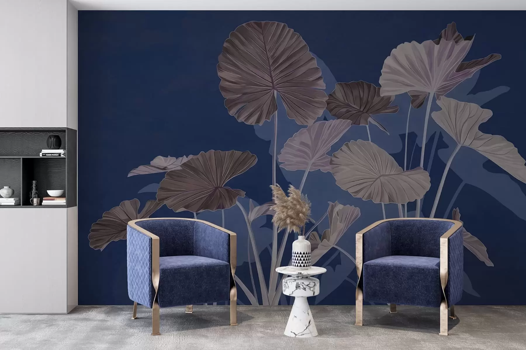 fotószőnyeg Festett lótuszok kertje w05364