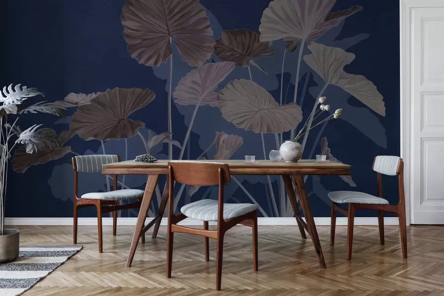 fotószőnyeg Festett lótuszok kertje w05364