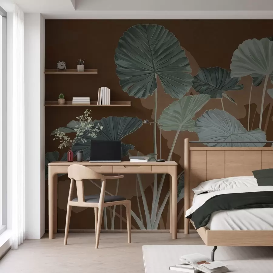 fotószőnyeg Festett lótuszok kertje w05364v1