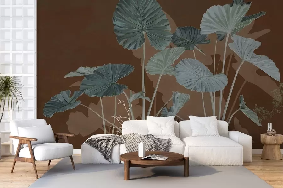 fotószőnyeg Festett lótuszok kertje w05364v1