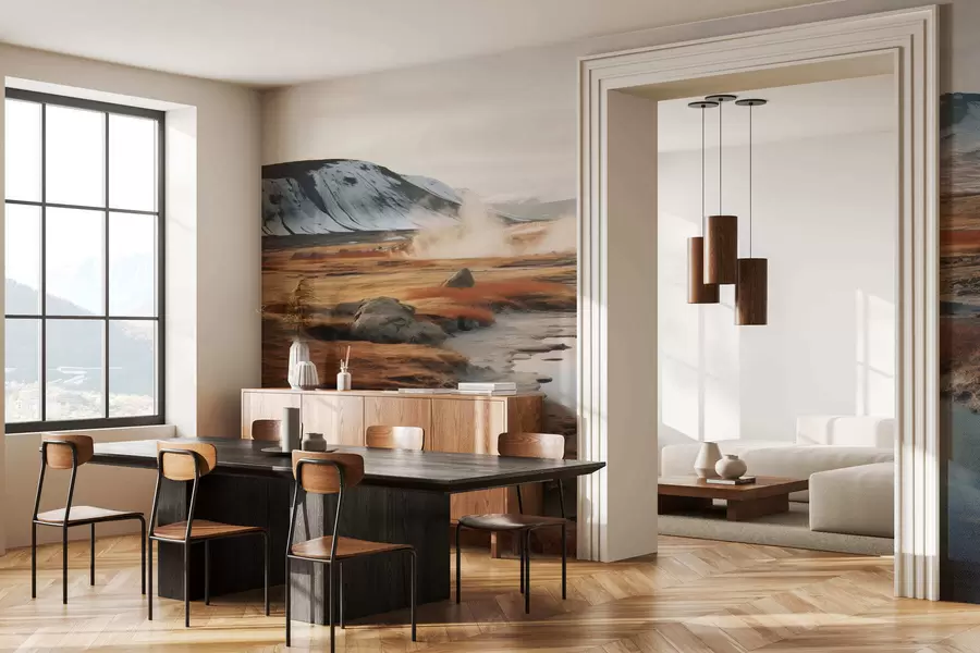 fotószőnyeg Folyó völgye w05365