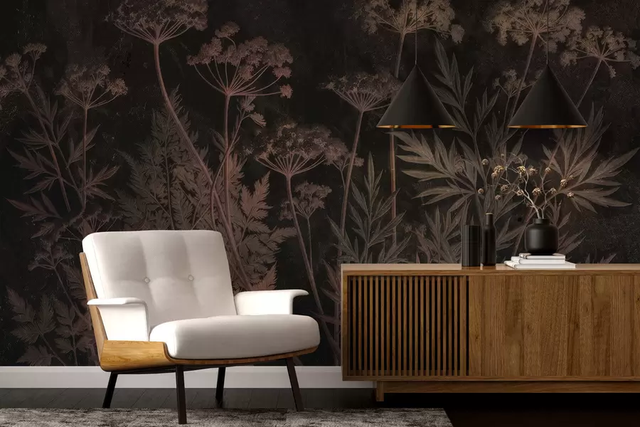 fotószőnyeg Összefonódó örök virágok w05369v1